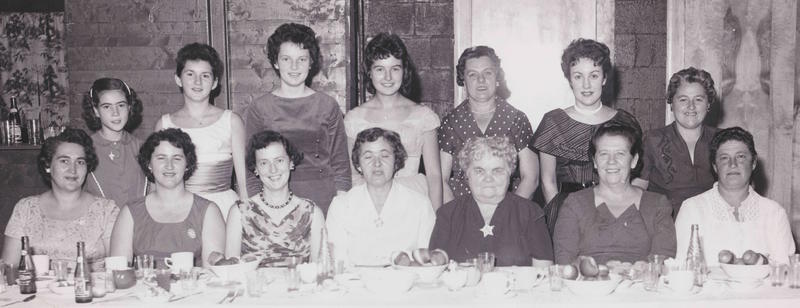 Croatian Women at the Croatian Hall, ca 1959, Donated by Frank Starzomski, PH-05008