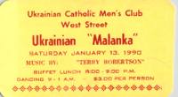 Ukrainian Malanka Ticket