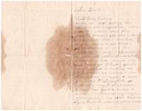 Letter (Joseph Kuna; Anna Gabruch)