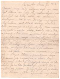 Letter (Joseph Kuna)