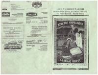 Church Bulletin for December 26, 1998 includes church services and schedule, events, list of donation and thank yous. 