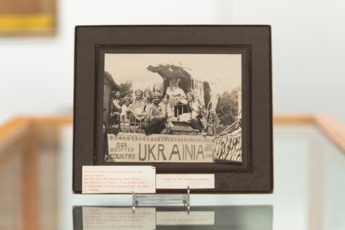 The parade float that appears this photo is from 1935, the year they won First Prize in Sydney’s parade. The float also won Sydney’s parade award in 1985. / Photo: Beaton Institute Collections / CKP_3904