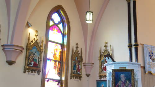 St. Mary's Polish Church 3D Synth Photographs (1005)