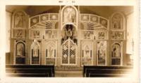 Photographs of the iconostasis as was in 1955. 