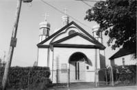 Photograph of the exterior of the church facing North-West.