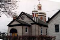 Photograph exterior of the Holy Ghost Ukrainian Catholic Parish facing South East.