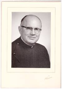 Portrait of Father Zarsky. 