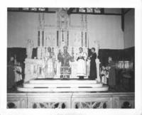 Photograph of the silver jubilee of the ordination of Rev. Father C. Zarsky.
