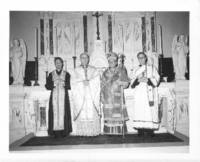Photograph of service during silver jubilee of the ordination of Rev. Father C. Zarsky.