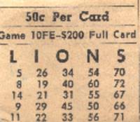 Article advertising a game and Home cooking sale to be held at the Ukrainian Hall sponsored by U.C.W.C.