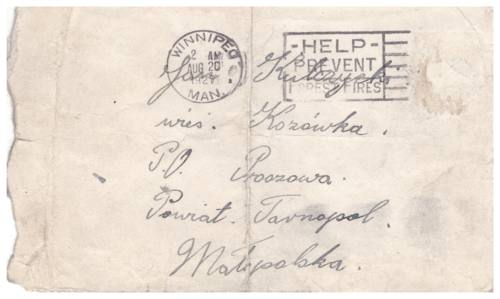 Addressed envelopes from various people to Jospeh Kuna.