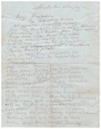 Letter to Joseph Kuna from a friend in Sterllson, NS.
