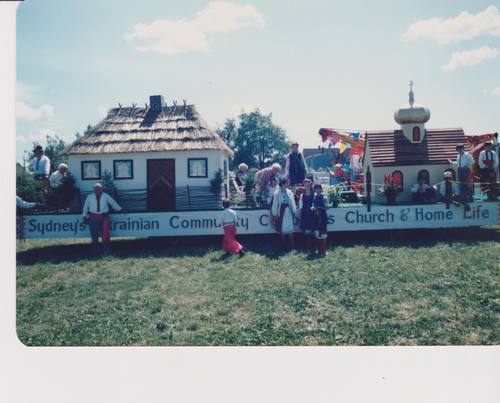 Sydney's Ukrainian Community's float. 