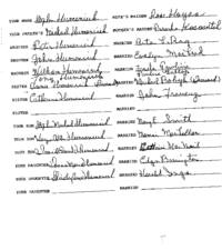 Genealogical information about Stephen Humeniuk and family.